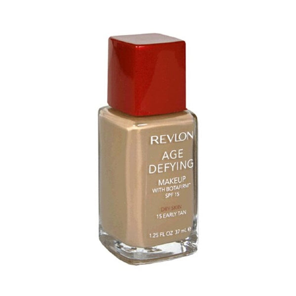 مكياج ريفلون مع بوتافيرم للبشرة الجافة الاسمرار المبكر 15 Revlon Age Defying Makeup with Botafirm, SPF 15, Dry Skin, Early Tan 15, 1.25 Ounce