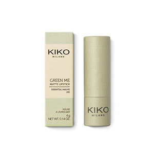 كيكو ميلانو - أحمر شفاه غرين مي ماتي 102 أحمر شفاه غير لامع للغاية Kiko MILANO - Green Me Matte Lipstick 102 Extreme comfort matte lipstick