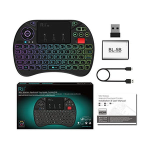  Rii 2.4GHz Mini Wireless Keyboard with