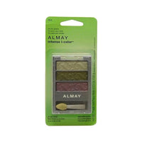 بودرة ظلال العيون الثلاثية المركزة Almay Intense I-color Powder Shadow Trio for Greens for Women, No. 004, 0.13 Ounce