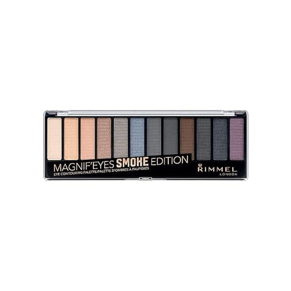 لوحة عيون ريميل ماجنيفي آيز Rimmel Magnif'eyes Eye Palette, Smoke Edition, Pack of 1