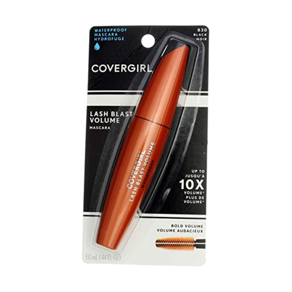 ماسكارا كوفر جيرل لاش بلاست مضادة للماء CoverGirl Lash Blast Waterproof Volume Mascara, Black [830] 0.44 oz (Pack of 2)