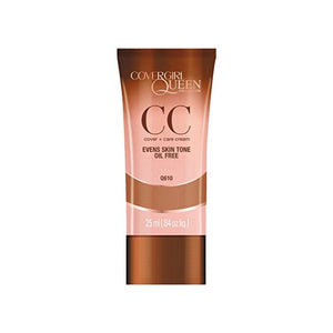 كوفرجيرل - كريم كوين سي سي عنبر جلو COVERGIRL Queen CC Cream Amber Glow Q610, 1 oz (packaging may vary)