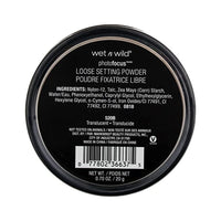 بودرة تثبيت فوتو فوكس سائبة من ويت ان وايلد شفافة (3 عبوات) (حزمة) Wet n Wild PhotoFocus Loose Setting Powder, Translucent 3.2 oz (3 pack) (Bundle)