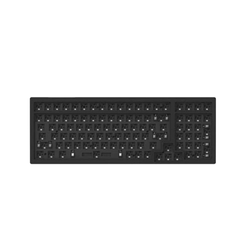 لوحة مفاتيح ميكانيكية مخصصة قابلة للبرمجة Keychron K4 Pro QMK/VIA Custom Mechanical Keyboard, Programmable Macro Wireless Bluetooth 5.1/Wired USB Keyboard with Hot-Swappable RGB Backlit Compatible Mac Windows Linux - Barebone Version