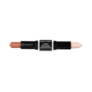 عصا كونتور مزدوجة النهاية من ويت ان وايلد خفيف / متوسط (عبوة من 3 قطع) wet n wild Megaglo Dual-Ended Contour Stick, Light/Medium, 0.14 Gram (Pack of 3)