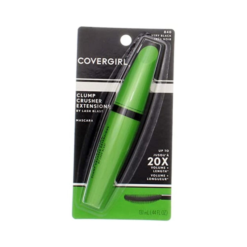 سوداء للغاية - 3 في كل علبة CoverGirl Lashblast Clump Crusher Very Black Mascara - 3 per case.