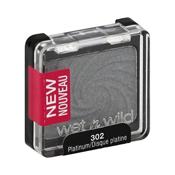 مظلل العيون بلون آيكون من ويت إن وايلد - مفرد 302 بلاتينيوم Wet n Wild Color Icon Shimmer Eyeshadow Single 302 Platinum