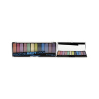 لوحة ظلال العيون ماجنيفي آيز من ريميل لندن Rimmel London Magnif'Eyes Eyeshadow Palette, 12 Shades, Blendable Formula, Versatile, 011, Rainbow, 0.5oz