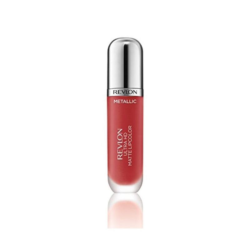 أحمر شفاه سائل فائق الدقة ميتاليك سائل غير لامع Ultra HD Metallic Matte Liquid Lipcolor, Liquid Lipstick, Flare
