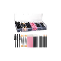 مجموعة أدوات مكياج للاستعمال مرة واحدة 300 قطعة 300pcs Disposable Makeup Tool Kit,Brow brush/Mascara brush/Lip Applicators/Eyeshadow applicators/Eyeliner brush,JASSINS Makeup Disposable Accessories With Organizer Box