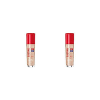 كريم أساس ريميل لاستينج فينيش 25 ساعة Rimmel Lasting Finish 25HR Foundation, 100 Ivory (Pack of 2)