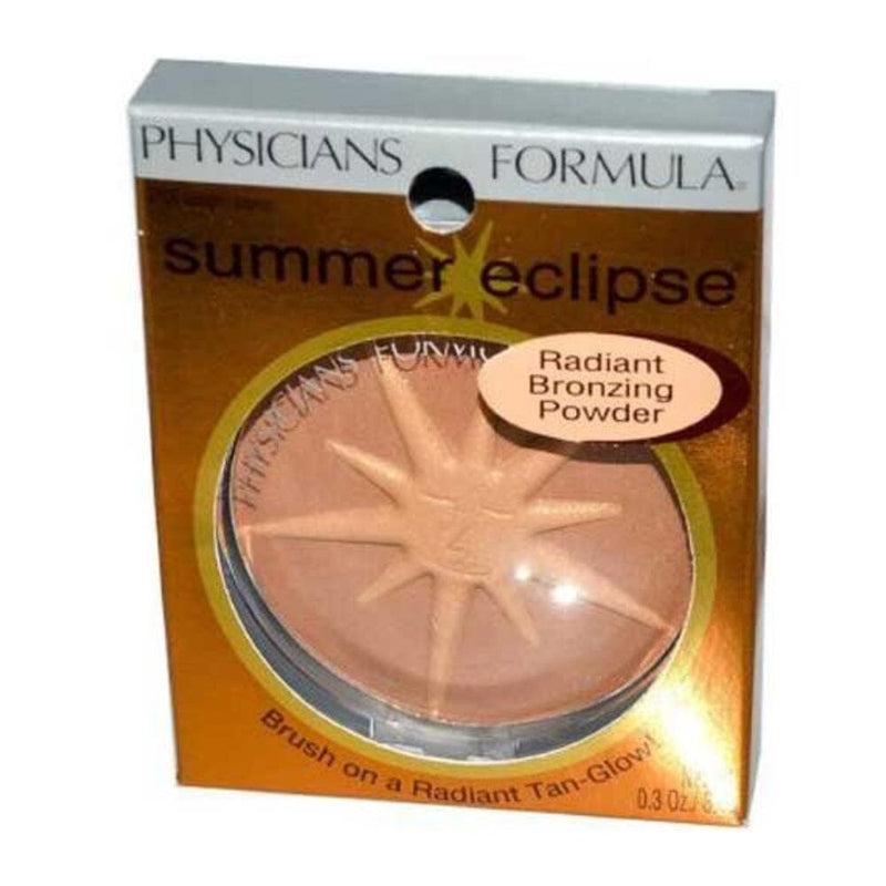 بودرة برونزر سمر إكليبس من فيزيشانز فورميلا Physicians Formula Summer Eclipse Bronzing Powder, Sunlight/bronzer, 0.3-Ounces (Pack of 2)