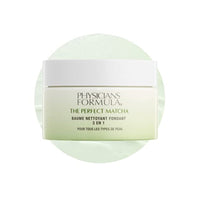  بلسم منظف للوجه من فيزيشينز فورميولا مزيل مكياج 3 في 1 للشفاه أو الوجه Physicians Formula Face Cleansing Balm The Perfect Matcha 3-in-1 Makeup Remover For Eye, Lip, Or Face, Deeply Cleanses Pores And Removes Impurities, Ultra Nourishing Soothing Treatment