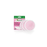 وسادات صديقة للبيئة لتنظيف الميسيلار Garnier SkinActive Micellar Cleansing Eco Pads, Reusable, 3 Ultra-soft Microfiber Pads, 1 Count (Packaging May Vary)