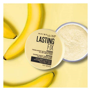 بودرة الوجه بودرة الموز سائبة من مايبيلين Maybelline Banana Powder Loose Setting Face Powder, Shade 10, 1 Count