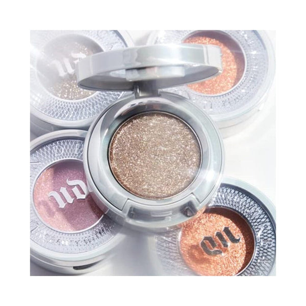 بودرة تظليل العيون المضغوطة من مون داست URBAN DECAY Moondust Eyeshadow Compact, Powder Trip + All Nighter Long-Lasting Makeup Setting Spray (1 fl oz) - Burnt Orange Metallic - Maximum Glitter, Minimum Fallout