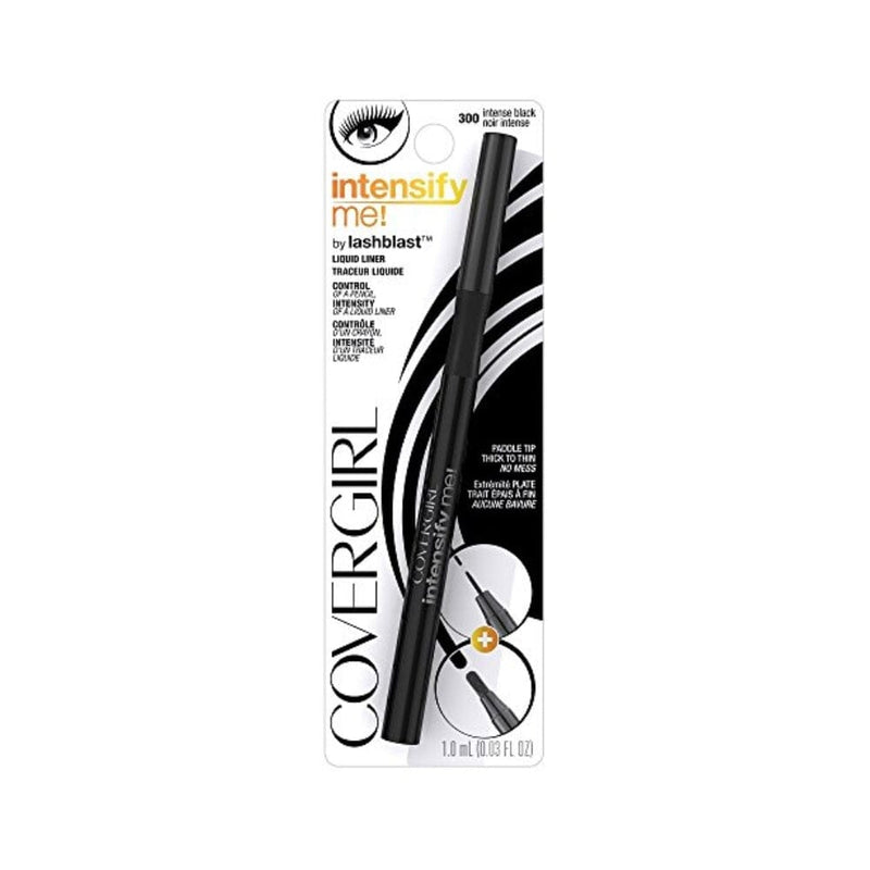 محدد عيون سائل مكثف من كوفرجيرل أسود كثيف COVERGIRL Intensify Me Liquid Eyeliner Intense Black 300, 03 oz