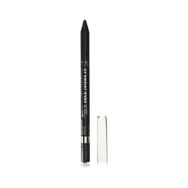 قلم تحديد عيون ريميل سكاندال آيز مقاوم للماء من كحل كاجال Rimmel Scandaleyes Waterproof Kohl Kajal Eyeliner, Sparkling Black, 0.042 oz by Herdez