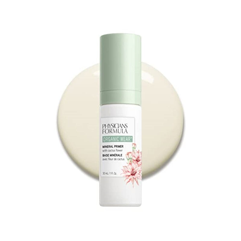 مكياج برايمر عضوي من قبل أطباء فورميولا أورجانيك وير Organic Primer Makeup By Physicians Formula Organic Wear All Natural Mineral Prime, Moisturizes, Protects, Preps Skin, Dermatologist Tested