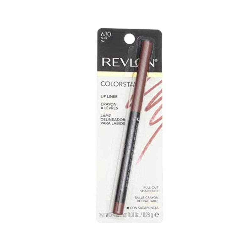 ريفلون قلم تحديد الشفاه كولورستاي مع سوفت فليكس  نود [630] 1 إي (عبوة من 3) Revlon ColorStay Lip Liner with SoftFlex, Nude [630] 1 ea (Pack of 3)