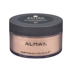 بودرة اللمسة النهائية السائبة Almay Smart Shade Loose Finishing Powder, Light [100] 1 oz (Pack of 6)