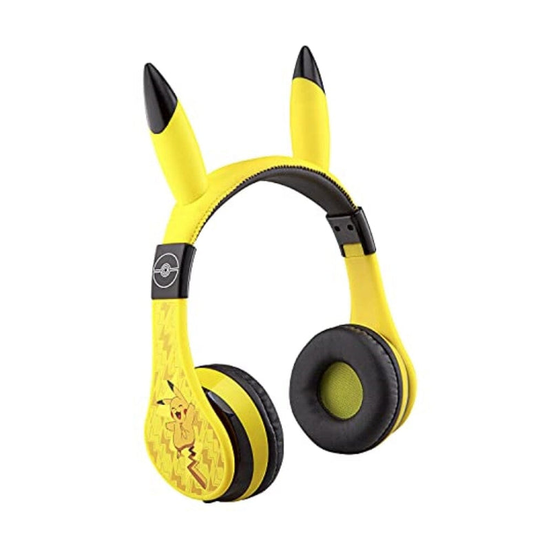 سماعات بلوتوث بوكيمون للاطفال eKids Pokemon Kids Bluetooth Headphones, Wireless Headphones with Microphone Includes Aux Cord, Volume Reduced Kids Foldable Headphones for School, Home, or Travel