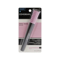 كوفرجيرل - ماسكارا توتال تييز كاملة + طويلة + مكررة مقاومة للماء COVERGIRL Total Tease Full + Long + Refined Waterproof Mascara, Black Brown, .21 oz (6.5 ml) (Packaging may vary)