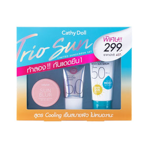 مجموعة العناية من اشعة الشمس كاثي دول CATHY DOLL aqua sun whitening