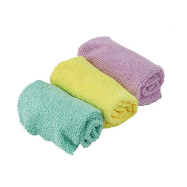 سيت 3 قطع منشفة تنظيف من الألياف الدقيقة رويال فورد Royalford 3Pcs Microfiber Cleaning Cloths Set RF11078