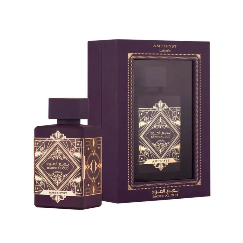 عطر لطافة بديع العود أميثيست للجنسين Lattafa Unisex Bade'e Al Oud Amethyst EDP