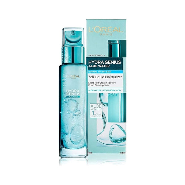 مرطب للوجه للبشرة العادية إلى الجافة لوريال L’Oreal Hydra Genius Face Moisturizer For Normal To Dry Skin
