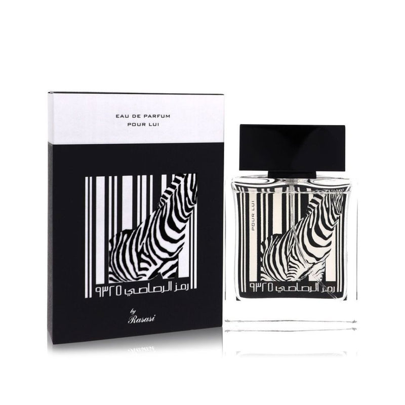 عطر رصاصي 9325 زيبرا بور لوي للرجال RASASI Rumz Al 9325 Zebra Pour Lui for Men Eau de