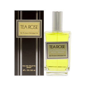 عطر تي روز للنساء Perfumer's Workshop FragranceX Tea Rose 4 oz Eau De Toilette Spray For Women