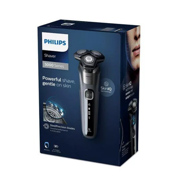 ماكينة حلاقة كهربائية فيليبس للاستخدام الجاف والرطب لطيفة على البشرة  PHILIPS S5887 Wet & Dry Electric Shaver