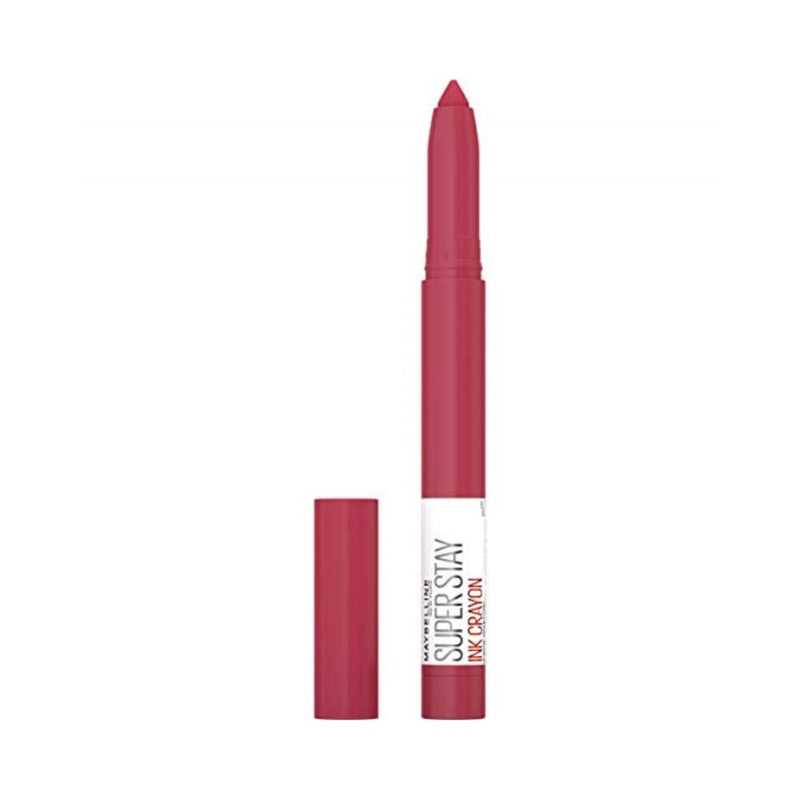 ماكياج أحمر الشفاه مايبيلين نيويورك مايبيلين سوبر ستاي إنك كرايون ماتي لونغوير Maybelline New York Maybelline Super Stay Ink Crayon Matte Longwear Lipstick Makeup, Pave The Road, 0.04 Ounce ., 130 Pave The Road, 0.04 ounces (Pack of 2)