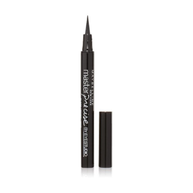 محدد عيون سائل من ميبيلين نيويورك آي ستوديو ماستر بريسيس رقم 110 أسود Maybelline New York Eye Studio Master Precise Liquid Eyeliner, No.110 Black, 0.037 Fluid Ounce