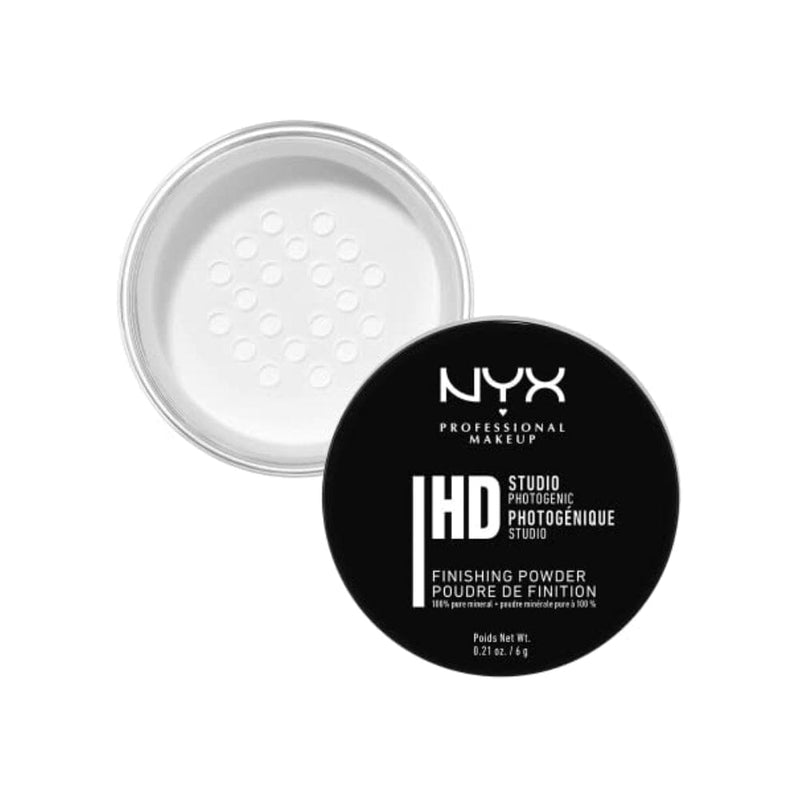 بودرة التشطيب بودرة التثبيت السائبة - لمسة نهائية شفافة NYX PROFESSIONAL MAKEUP HD Studio Finishing Powder, Loose Setting Powder - Translucent Finish