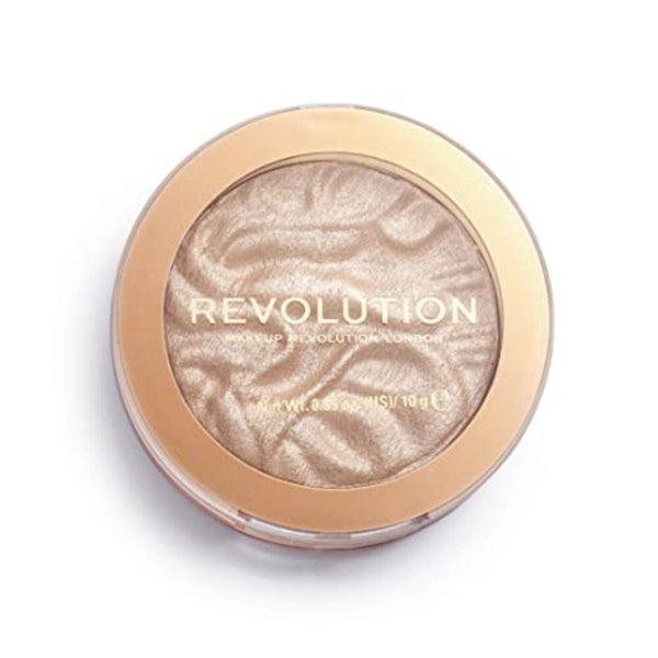 صبغة هايلايت المعاد تحميلها بتركيبة غنية وحريرية خالية من القسوة ونباتي Makeup Revolution Highlight Reloaded, Pigment Rich & Silky Formula, Cruelty-Free & Vegan, Dare to Divulge, 0.35 Oz