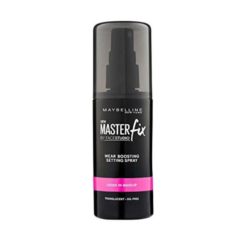 مايبيلين نيويورك بخاخ ماستر فيكس مثبت Maybelline New York Facestudio Master Fix Wear-Boosting Setting Spray, Translucent, 3.4 fl. oz.