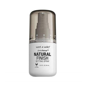 بخاخ التثبيت الطبيعي فوتو فوكس من ويت إن وايلد Wet n Wild Photo Focus Natural Setting Spray For Makeup, 301A Seal The Deal, 1.52 Fluid Ounce