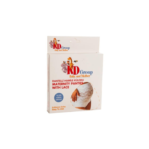 كورسية للحوامل مع دانتيل كي دي كروب KD Group Maternity Panties With Lace