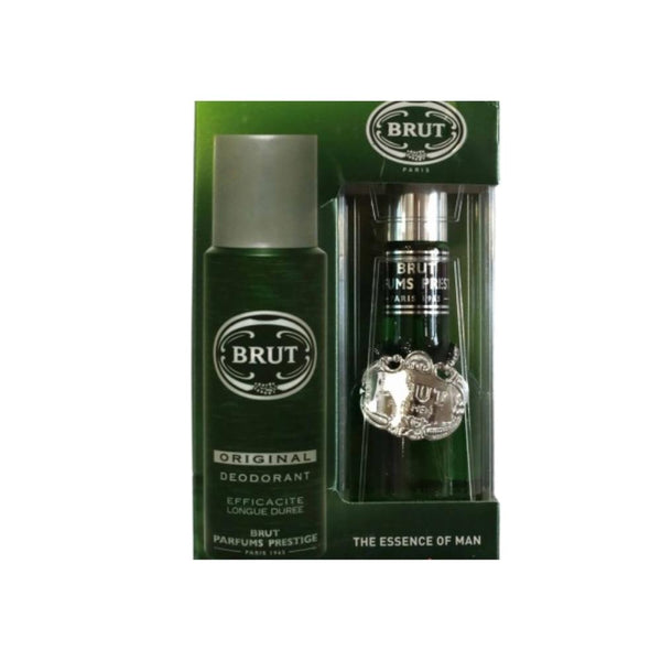 عطر بروت كلاسيك و مزيل العرق للرجال Brut Classic Men's Perfumes EDT 100 ml & Original Deodorant 200 ml
