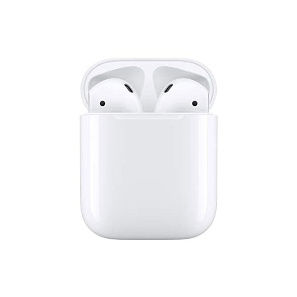 سماعة ايربود ابل Apple AirPods (2nd Generation) Wireless Earbuds with Lightning Charging Case Included. Over 24 Hours of Battery Life, Effortless Setup. Bluetooth Headphones for iPhone