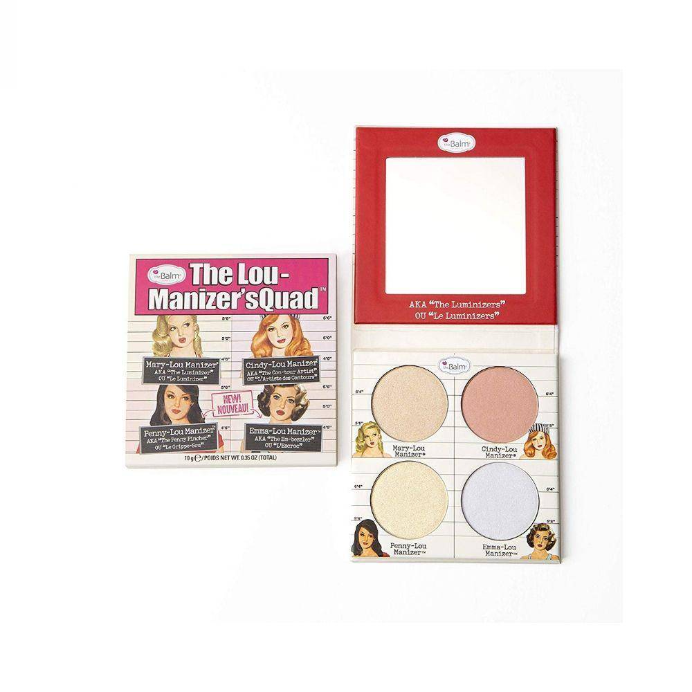 Orisdi - Lou Manizer's Quad Highlighters _TheBalm Face - Makeup 
