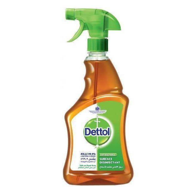 سائل ديتول مطهر عام بخاخ  Dettol Surface Disinfectant Cleaner with Trigger Spray, 500 ml