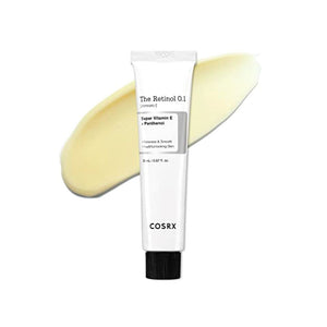 كريم مضاد للشيخوخة  COSRX Retinol 0.1 Cream, Anti-aging Cream with 0.1% Retinoid Treatment for Face, Reduce Wrinkles, Fine Lines, Signs of Aging, Gentle Skin Care for Day & Night, Not Tested on Animals, Korean Skincare