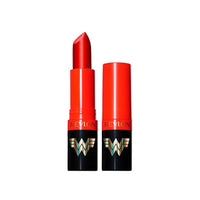 أحمر شفاه غير لامع باللون الأحمر Revlon x WW84 Wonder Woman Super Lustrous Lipstick with Vitamin E and Avocado Oil, Matte Lipstick in Red, 002 Super Heroine, 0.15 oz