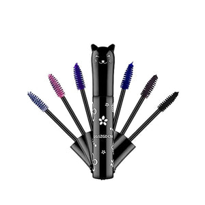 ماسكارا للرموش مقاومة للماء وسريعة الجفاف Colors Lashes Mascara Eyes Waterproof Fast Dry Eyelashes Curling Lengthening Makeup Eye Lengthening, Lifting, Curling Kit Gift Set (6 color sets)