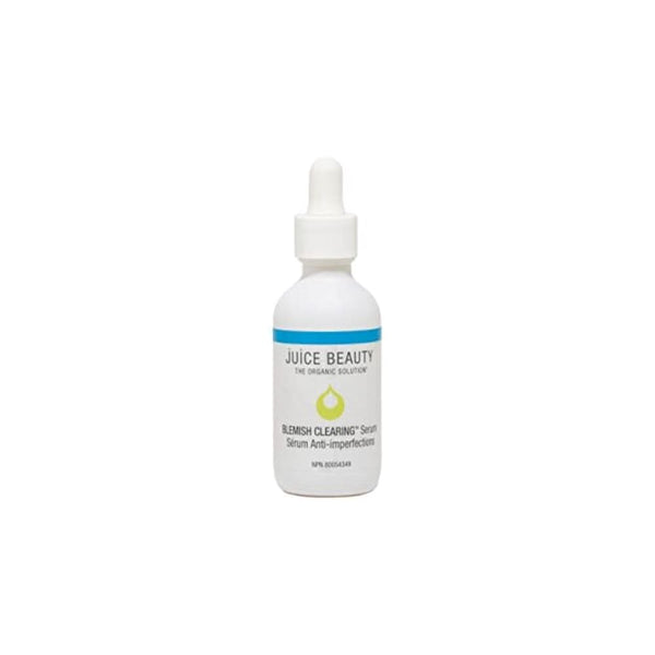 مصل تنظيف العيوب من جوس بيوتي Juice Beauty BLEMISH CLEARING Serum - Reduces Breakouts and Unclogs Pores - Salicylic Acid, Willow Bark, Vitamin C, CoQ10, Fruit Acids - 2 fl oz